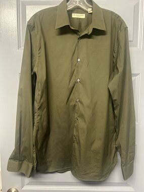BURBERRY LONDON Men’s cotton blend dress/casual shirt. Size 16/41 see notes